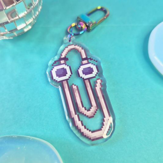 Acrylic Charm: Clippy