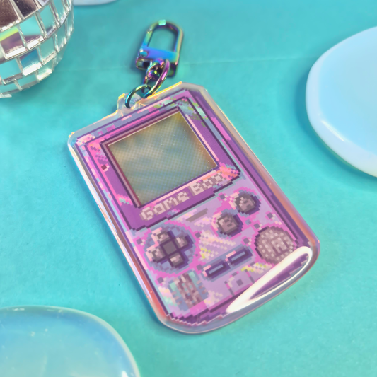 Acrylic Charm: Gamebox Color