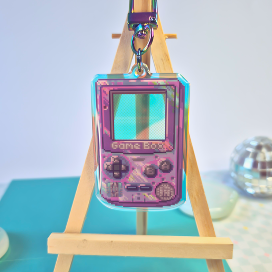 Acrylic Charm: Gamebox Color