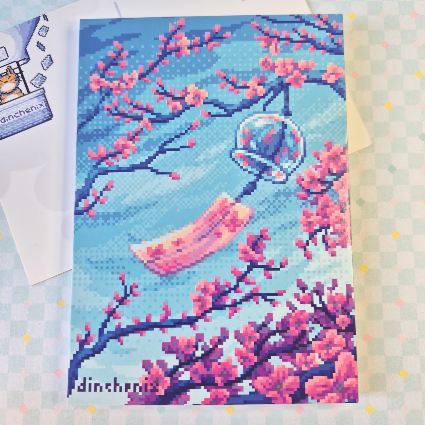Print A6: Spring Blossom Windchime