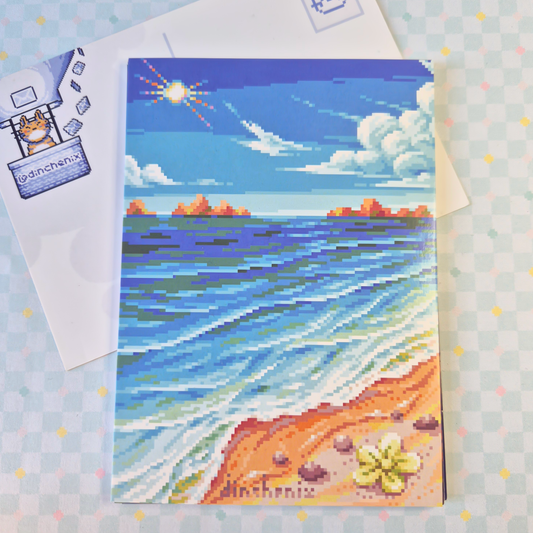 Print A6: Summer Sea