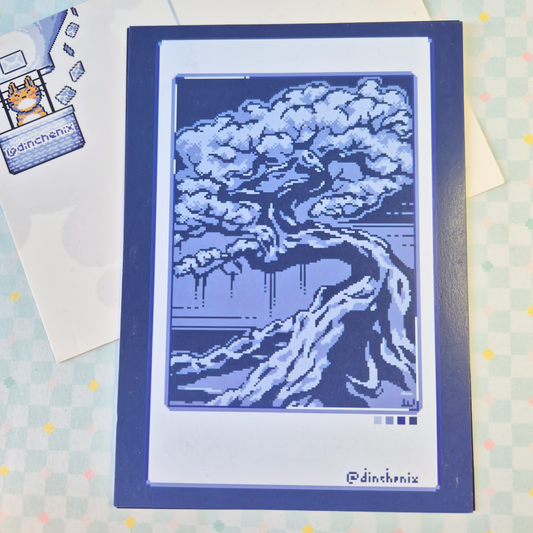 Print A6: Polaroid Ancient Bonsai