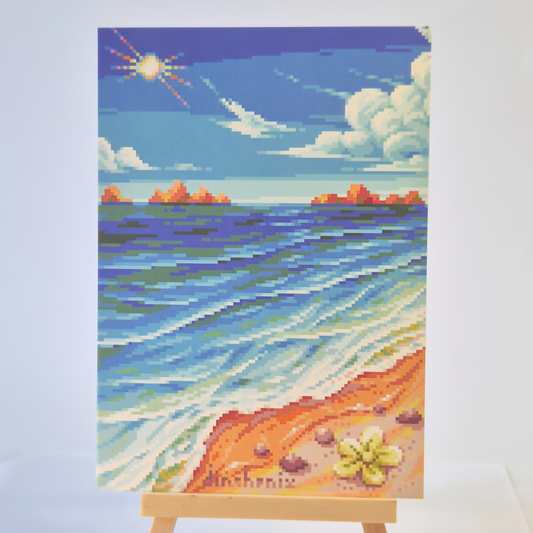 Print A6: Summer Sea