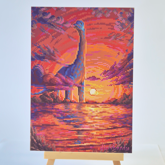 Print A6: Summer Dino