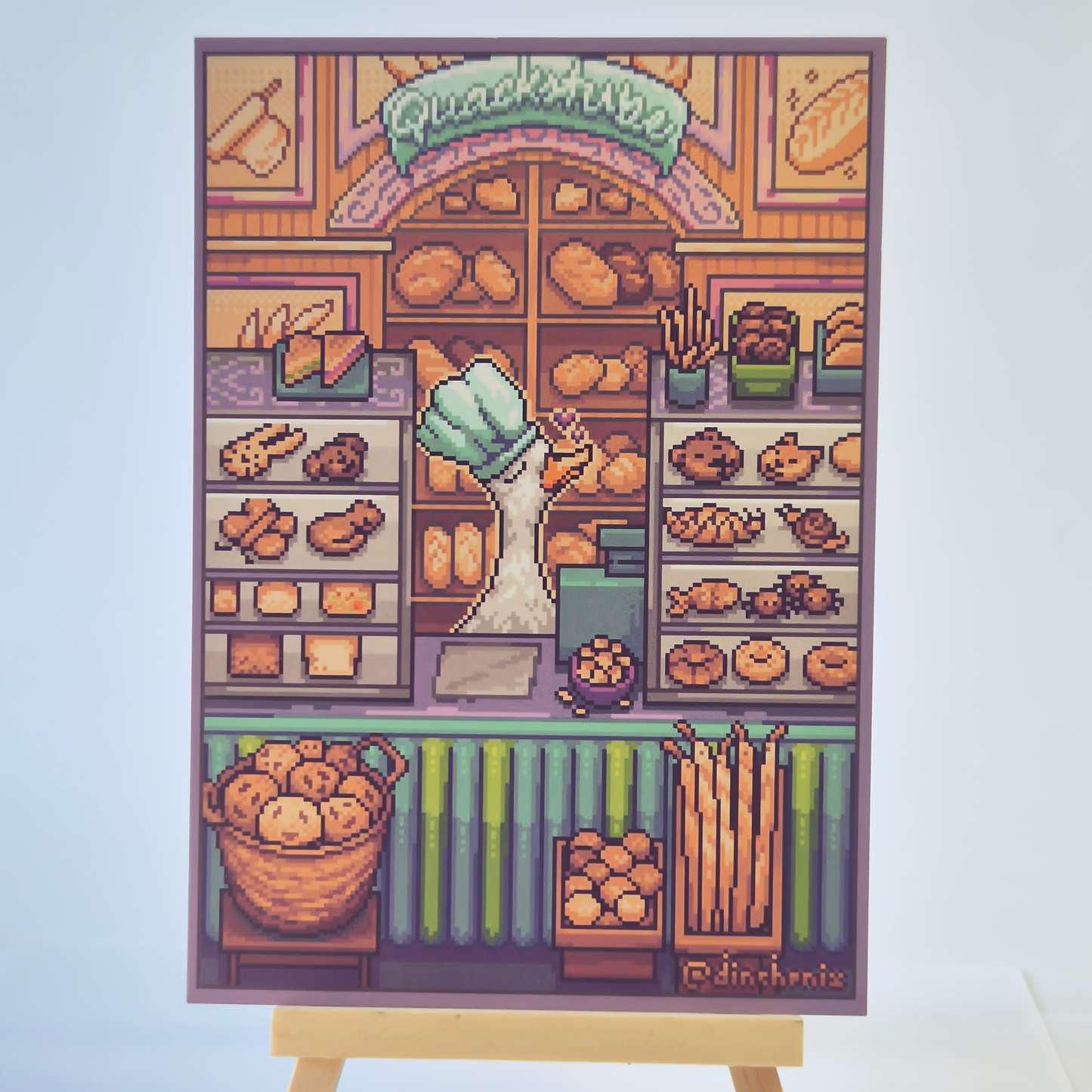 Print A6: Quackstube