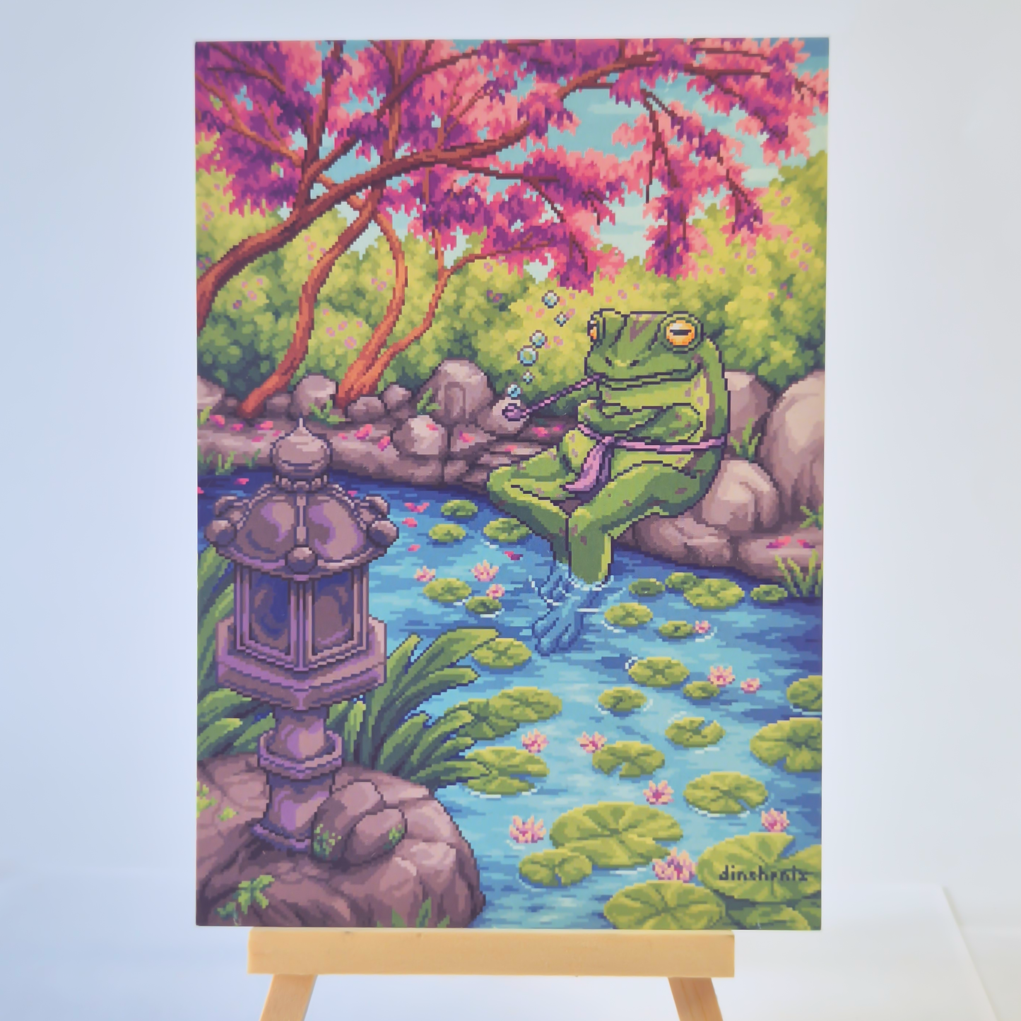 Print A6: Spring Frog