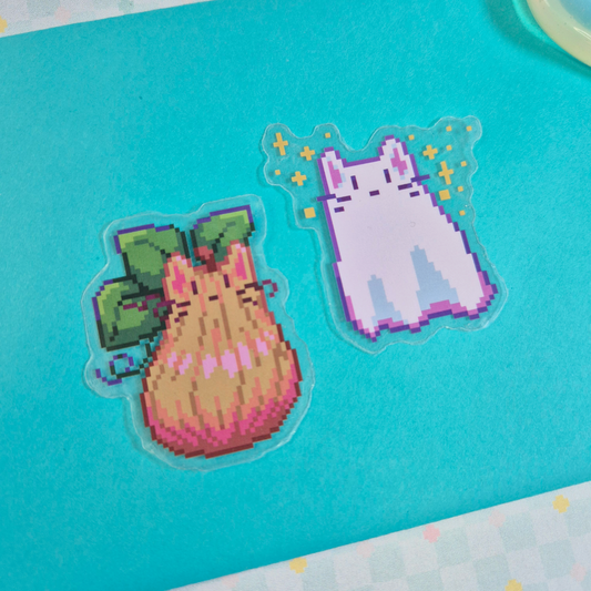 Sticker Set Fall Cats