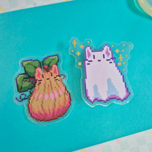 Sticker Set Fall Cats