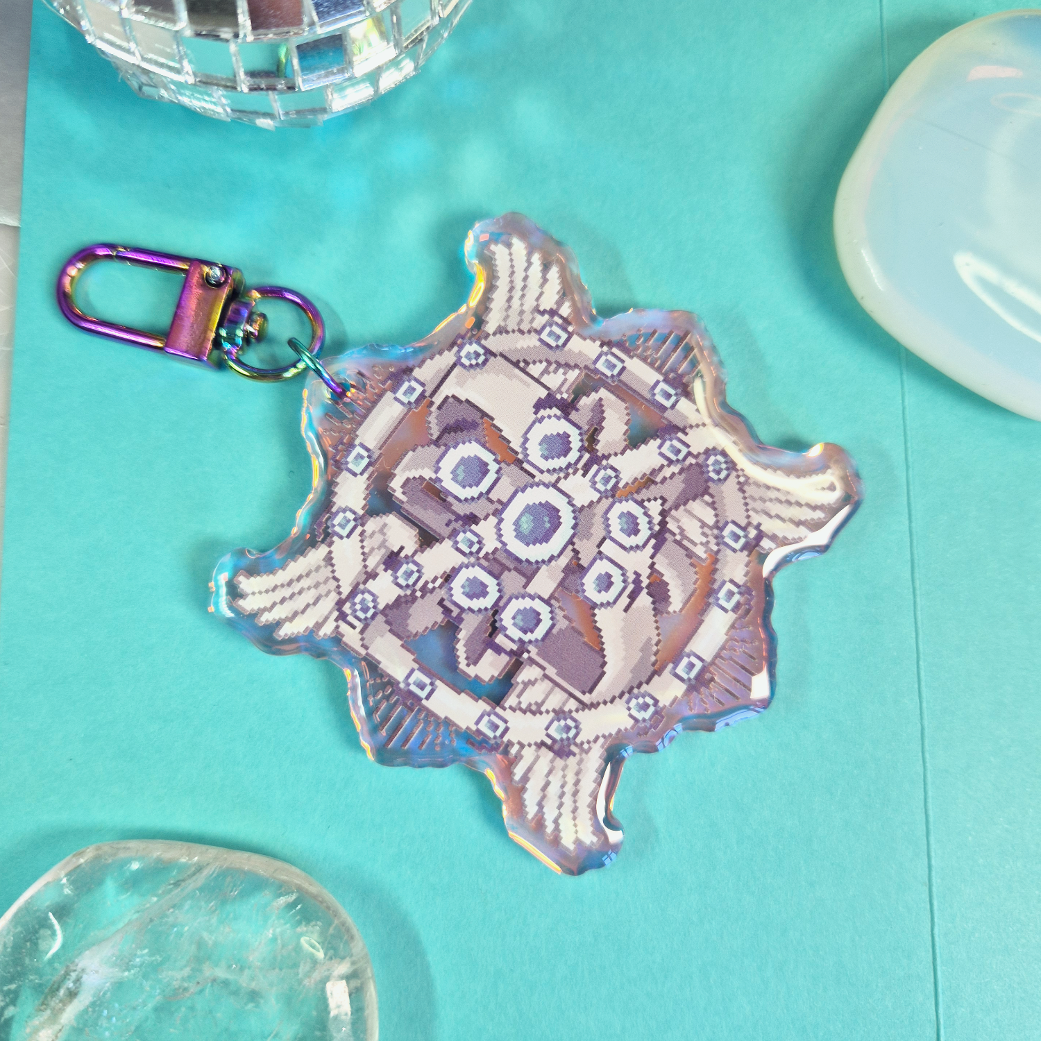 Acrylic Charm: Biblically Accurate Clippy
