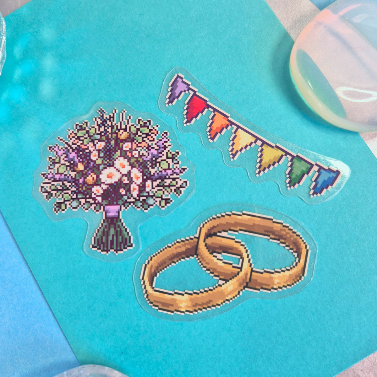 Sticker Set: Wedding Celebration