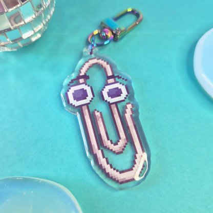 Acrylic Charm: Clippy