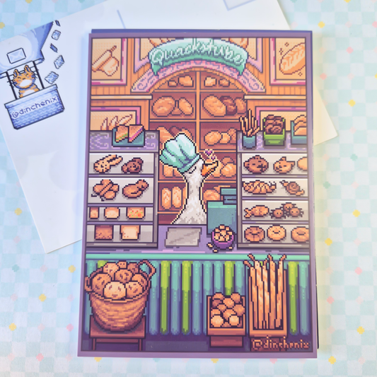 Print A6: Quackstube