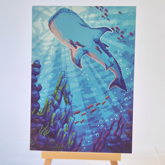 Print A6: Whaleshark