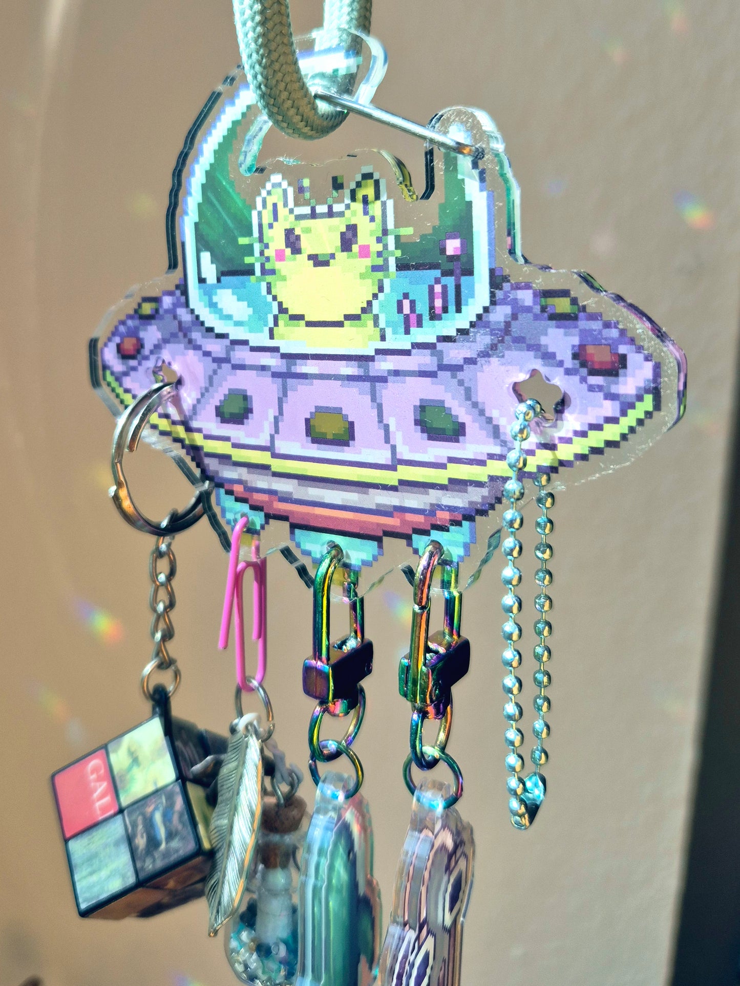 Acrylic Carabiner: Catlien