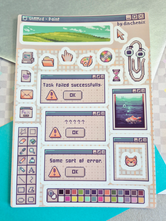 Stickersheet: Windows Retro