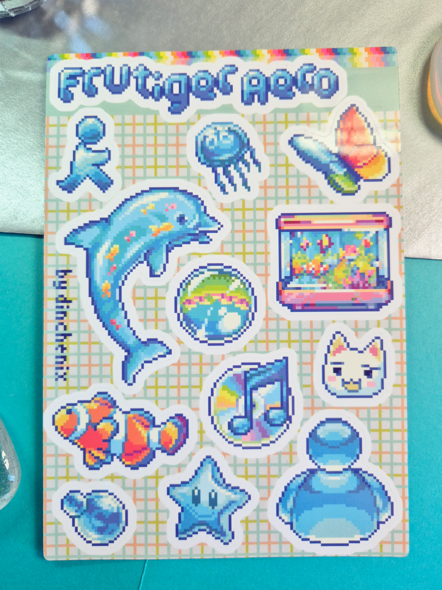Stickersheet: Frutiger Aero