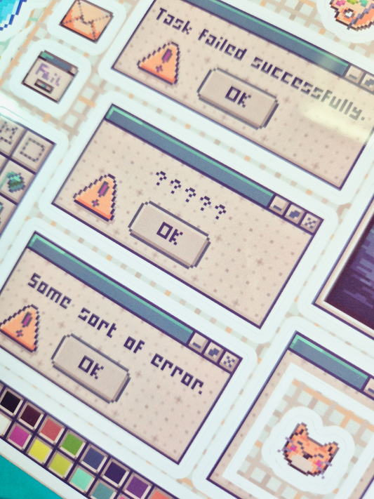 Stickersheet: Windows Retro