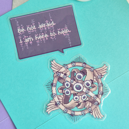 Sticker Set Biblically Accurate Clippy