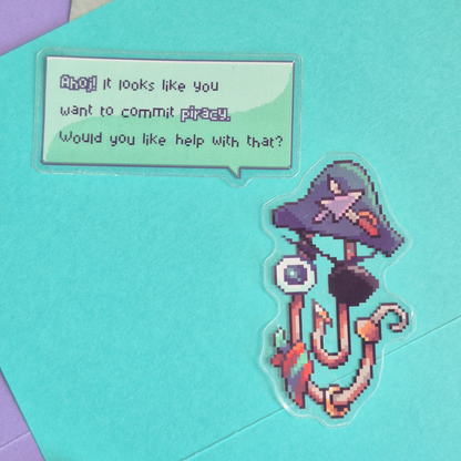 Sticker Set Pirate Clippy
