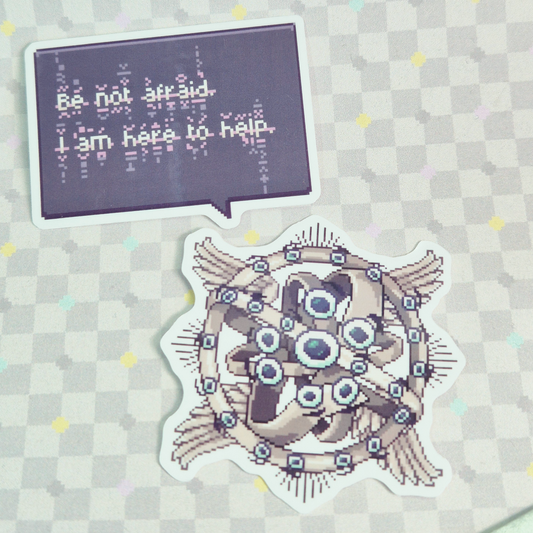 Sticker Set Biblically Accurate Clippy