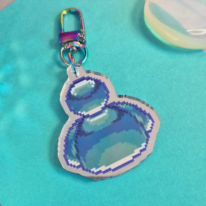 Acrylic Charm: Messenger Icon
