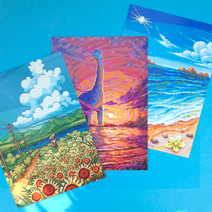 Print A6 Set: Summer