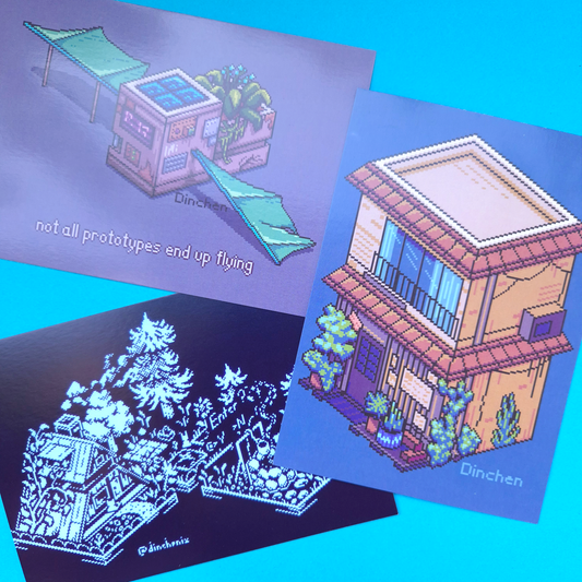 Print A6 Set: Retro Memories