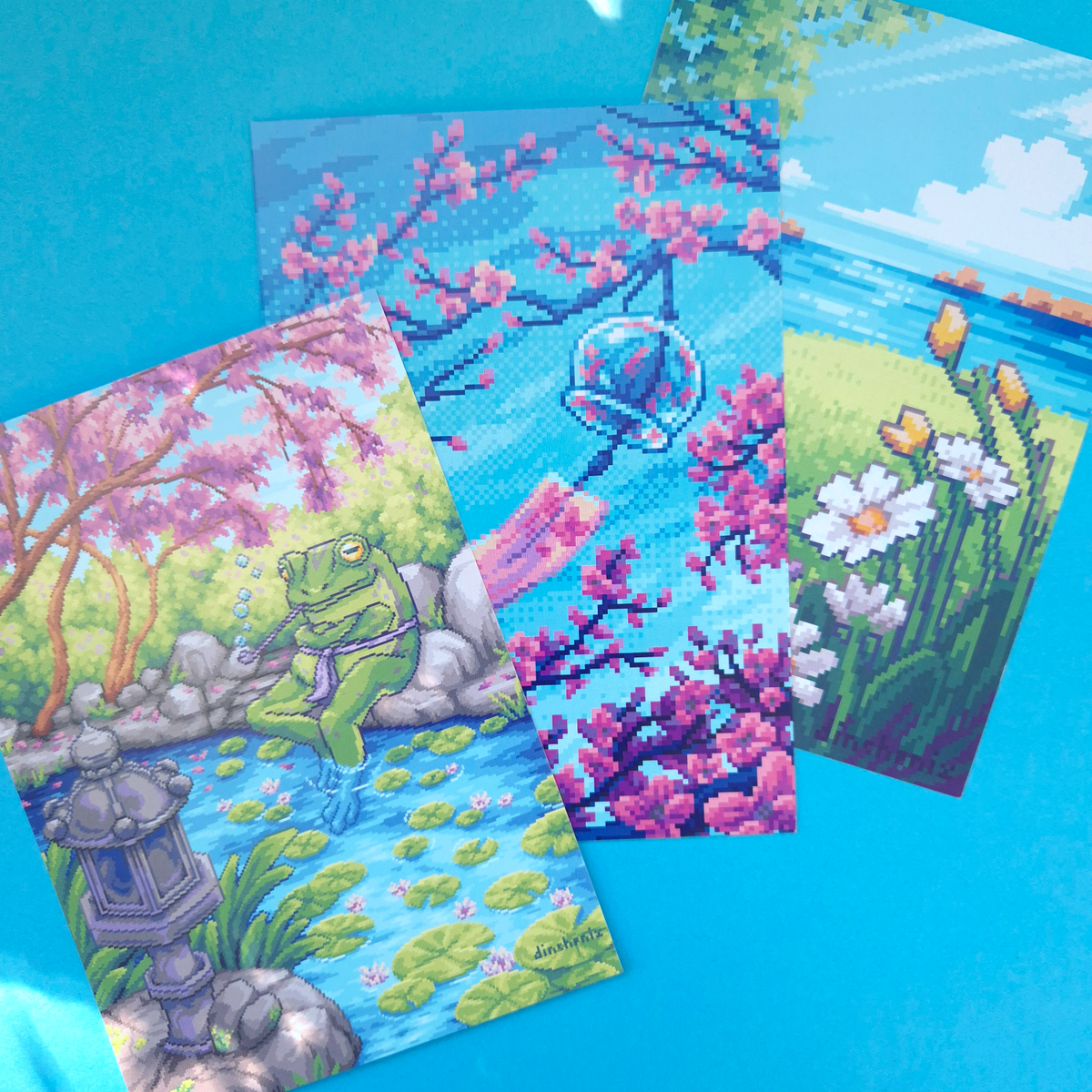 Print A6 Set: Spring