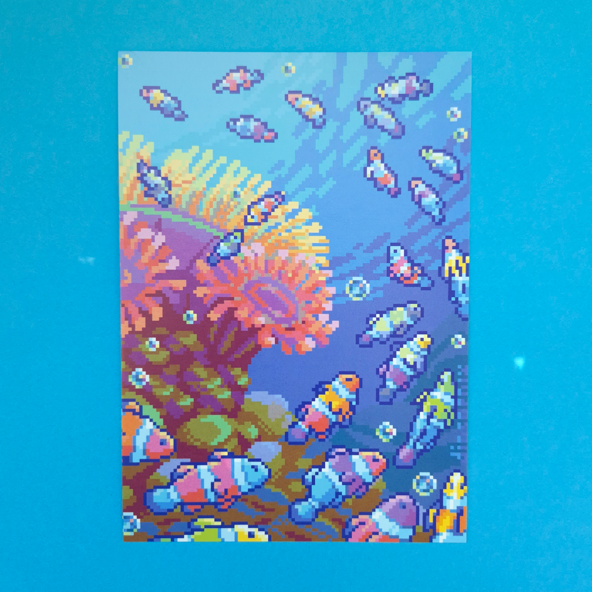 Print A6 Set: Fish